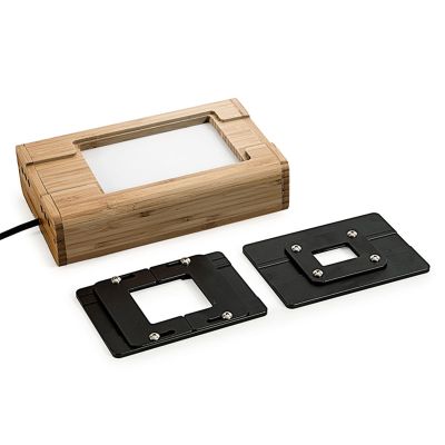Slide Viewer for Old Slides, LED Lighted Illuminated Viewing, Slide Projector, 3 Levels of Brightness Adjustment, Precise Positioning, for Positive Films and Slides