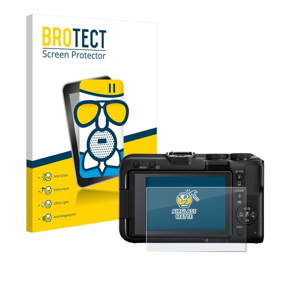 brotect Anti-Glare Glass Screen Protector Matte Compatible with Canon EOS R50 V - Anti-Scratch 9H Protection Film