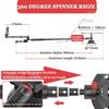 Camera Spinner | Spin Table Platform Surround Photography | 360 Degree Spinner Rotating Camera Slider Video Equipment | Adjustable Shooting Angle | for Photography, Product Shooting view 3