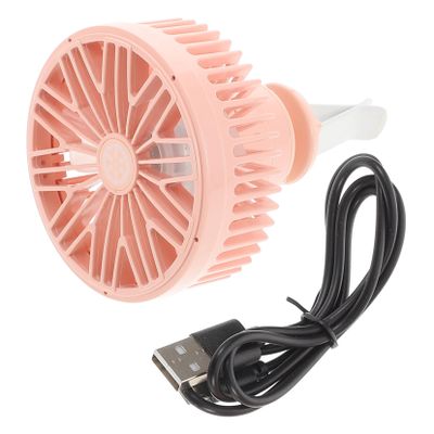 ABOOFAN Portable USB Car Fan for Speed Small Cooling Fan for Automotive Use Compact Clip Design for Trucks and Rvs Quiet for Comfortable Driving
