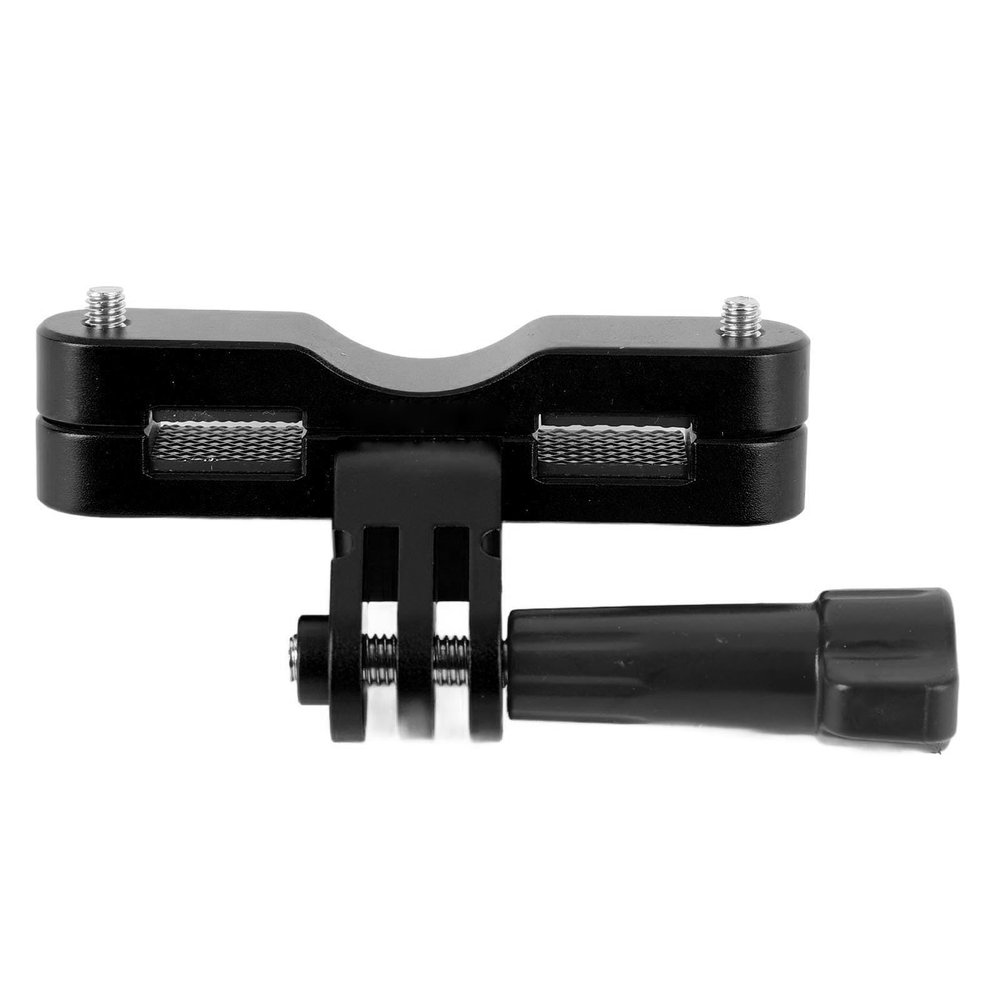 Seat Rail Mount Kit for Action 5 Pro / X4, Bike Seat Rail Mount for Action Camera, Bike Saddle Rail Camera Mount, Black (Black)