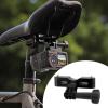 Seat Rail Mount Kit for Action 5 Pro / X4, Bike Seat Rail Mount for Action Camera, Bike Saddle Rail Camera Mount, Black (Black) view 4
