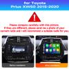 Car Radio Stereo for Toyota Prius XW50 2015-2020, Android 13, 9" IPS Touch Screen Upgrade Dash Kit with CarPlay & Android Auto, GPS Navigation DSP SWC 5G WiFi Camera 4CORE 2+64GB view 2