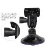 2Pcs Driving Recorder Stands, HD H3041 65mm Car Universal Support Car 360 Degree Adjustable Navigator Support Driving Recorder Suction Cup Bracket (Four-Claw Head) view 4