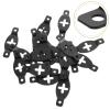 BIUDECO 20pcs Speaker Hooks Wall Mounting Speaker Brackets Flat Hooks for Hanging view 4