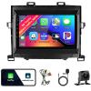 Car Radio Stereo for Toyota Alphard Vellfire ANH20 2008-2014, Android 13, 9" IPS Touch Screen Upgrade Dash Kit with CarPlay & Android Auto, GPS Navigation DSP SWC 5G WiFi Camera 4CORE 2+64GB view 1