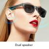 GOWENIC AI Smart Bluetooth Sunglasses with Touch Control, Bluetooth Audio Glasses for Men & Women, Polarized Sunglasses, Sports Glasses with Mic and Speaker for Running Fishing view 4