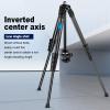 63.4inch Camera Tripod with 360 Panorama Ball Head, Lightweight Travel Outdoor DSLR Tripods, Professional Aluminum Camcorders Video Tripod Stand, Low Angle view 2