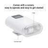 Camera Flash for GR3 for ZV1, 5600K Universal Hot Shoe On Camera Flash Mini Electronic Speedlight, Type C Rechargeable, 5600K Adjustable Brightness (White) view 3