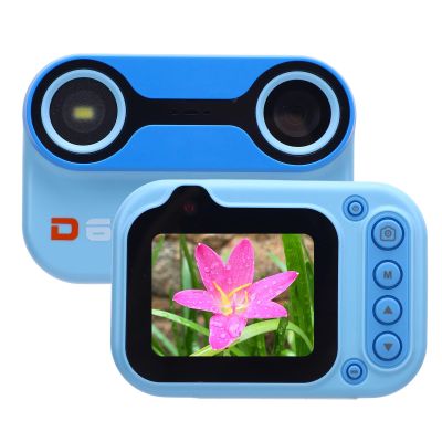 9.8FT Underwater Camera Rain Proof 2K 26MP Dual Lens 10X Zoom Underwater Video Camera with HD Screen for Diving Snorkeling (Yellow) (Roseate) (Blue)