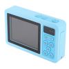 48MP 18X Zoom Underwater Camera with Front Rear Dual Screen, IP68 Rain Proof, for Diving, Students (Roseate) (Blue) view 2