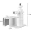 Aymzbd Security Camera Bracket Gutter Mounting Easy Installation Professional Sturdy Camera Holder Stand Adjustable Angle for Home, White view 4