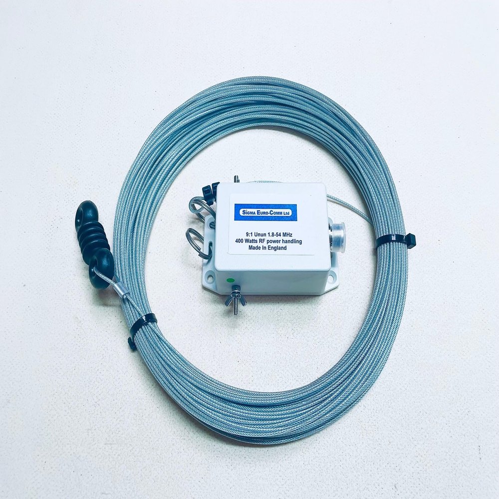 Sigma Euro-Comm LW-20 HF 80-6m Multiband Long Wire Antenna/Aerial