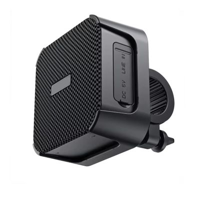 Bewinner Bike Bluetooth Speaker, Portable Traveling Motorcycle Speaker with Handlebar Holder, IPX7 Rainproof, Built in Mic for Riding Motorcycle Electric Scooters