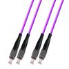RiteAV 150M (492ft) OM4 40Gb FC to FC Fiber Optic Cable Duplex Multimode 50/125 Jumper 150 Meter Patch Cord view 1