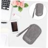 LIFKICH Electronic Organizer Case for Cables and Chargers Compact Storage Pouch for Data Cables Mobile Power Bank and Earbuds Travel Accessory view 3