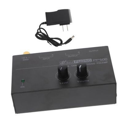 DIYEAH Turntable Preamp Tube Preamp for Record Player Stereo Preamplifier High Fidelity Us Plug