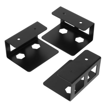 DIYEAH Under-Desk Laptop Mount Sturdy Metal Laptop Support Screw for Keyboard Cable Box Network Switch