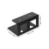 DIYEAH Under-Desk Laptop Mount Sturdy Metal Laptop Support Screw for Keyboard Cable Box Network Switch view 2