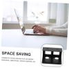 DIYEAH Under-Desk Laptop Mount Sturdy Metal Laptop Support Screw for Keyboard Cable Box Network Switch view 3