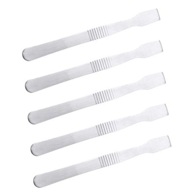 Angoily 5pcs Stainless Steel Mobile Phone CPU Motherboard Repair Scraper Tools for Efficient Disassembly and Opening of Devices