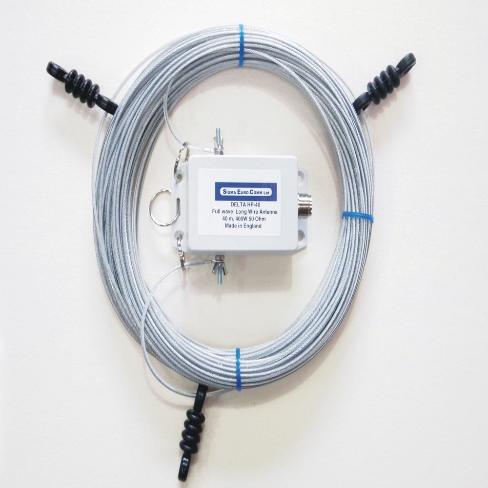 SIGMA EURO-COMM DELTA - 80 HP Multi Band Full Wave Loop HF Antenna/Aerial