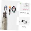 DIYEAH 8pcs Desktop Wire Organizers Self-Adhesive Cable Wrappers Cartoon Practical Cords Holder for Chargers and Headphones for Use view 3