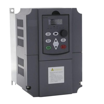 220V Single-Phase Inverter Input VFD to 3 Phase 220V/380V Output 0.75KW-11KW/15KW Frequency Converter Adjustable Speed Inverter(0.75kw-1HP,Single-Phase 220V_Three-Phase 220V)
