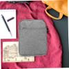 KALLORY Ebook Reader Carrying Bag Sleeve for E-Reader Protective Inner Case for E-Book Simple Grey Design for Travel and Everyday Use view 4