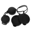 SUPVOX 3pcs Binoculars Lens Caps Objective Lens Cover for Binoculars Protective Dustproof Easy to Use for Outdoor Activities view 1