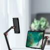Adjustable Tablet Stand Holder,360 Degree Rotation Desktop Mobile Phone and Tablet Holder, Ideal for Phones and Tablets Under 13 Inches view 2