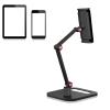 Adjustable Tablet Stand Holder,360 Degree Rotation Desktop Mobile Phone and Tablet Holder, Ideal for Phones and Tablets Under 13 Inches view 4