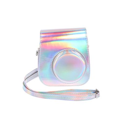 DOITOOL Instant Camera Case Pu Storage Bag for Mini Scratch Design Stylish Finish for Photography and Travel