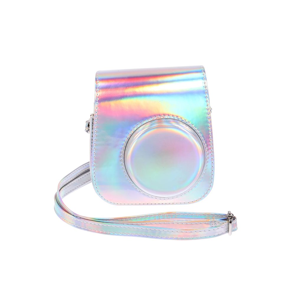DOITOOL Instant Camera Case Pu Storage Bag for Mini Scratch Design Stylish Finish for Photography and Travel