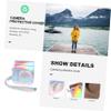 DOITOOL Instant Camera Case Pu Storage Bag for Mini Scratch Design Stylish Finish for Photography and Travel view 4