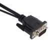 Akozon VGA to VGA High Definition Multimedia Interface Splitter, Display Adapter for Computer Accessories, Support, XGA, SVGA, SXGA, UGA, Audio Output, Powered by USB (Black) view 4