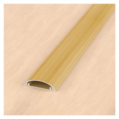 HQLBD Cord Hider Wire Covers for Wall Mounted TV, Self Adhesive Electronics Cord Cover Aluminum Cable Raceway Management for Home Office(Yellow,NO.4)