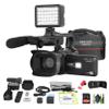 Minolta MN4KPRO 4K60FPS UHD 64 MP Autofocus Pro Camcorder Kit w/WiFi Bundle with 64GB Memory Card + Cleaning kit + Memory Card Wallet + USB Card Reader, SD/microSD view 1