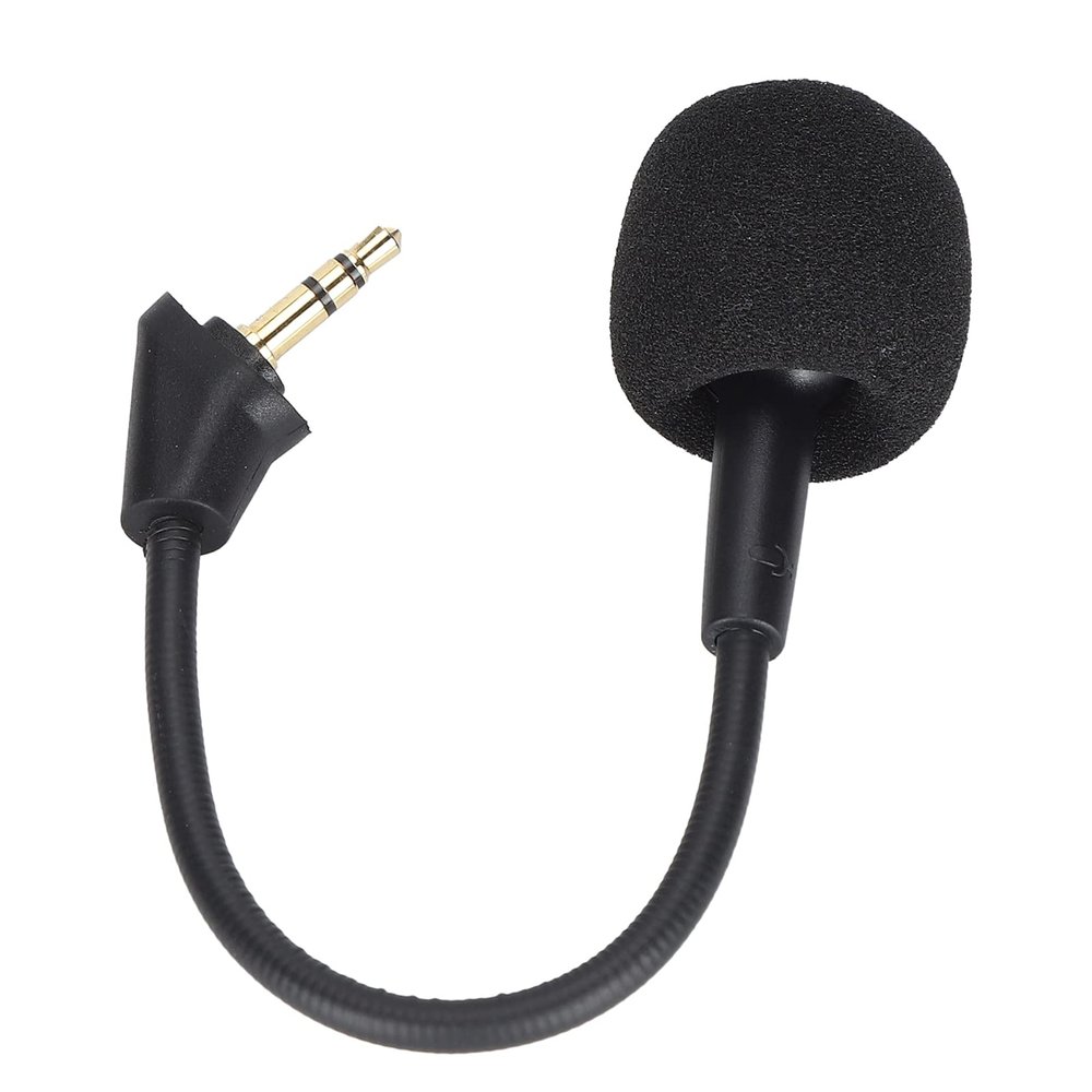 Noise Cancellation Microphone, Replacement Headphone Microphone, Gold Plated Plugs, Unique Sound, Oxygen Copper Nuclei for Gaming Headphones