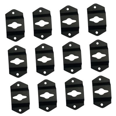 BRIGHTFUFU 20pcs Hanging Speaker Wall Plate Shaped Hooks for Audio Speaker Bracket for Sound Box