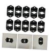 BRIGHTFUFU 20pcs Hanging Speaker Wall Plate Shaped Hooks for Audio Speaker Bracket for Sound Box view 3