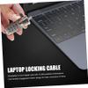 Angoily 1.8m Laptop Lock Security Cable -Theft Notebook Lock Cable for Laptop Tablet Desktop Easy to Use Cut-Resistant Design for Enhanced view 3