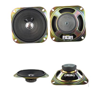 Uonlytech 2pc Full Range Outdoor Electronic Organ Speakers for Keyboard Square Horn Loudspeakers Easy Push Terminal Installation Compatible