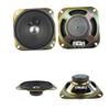 Uonlytech 2pc Full Range Outdoor Electronic Organ Speakers for Keyboard Square Horn Loudspeakers Easy Push Terminal Installation Compatible view 1