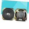 Uonlytech 2pc Full Range Outdoor Electronic Organ Speakers for Keyboard Square Horn Loudspeakers Easy Push Terminal Installation Compatible view 4