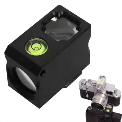 28mm Optical Waist Level Viewfinder,Replacement Camera External Optical Viewfinder Waist Level Viewfinder Part,Cold Boot Mouth&Low Angle Composition,Mini Camera Viewfinders