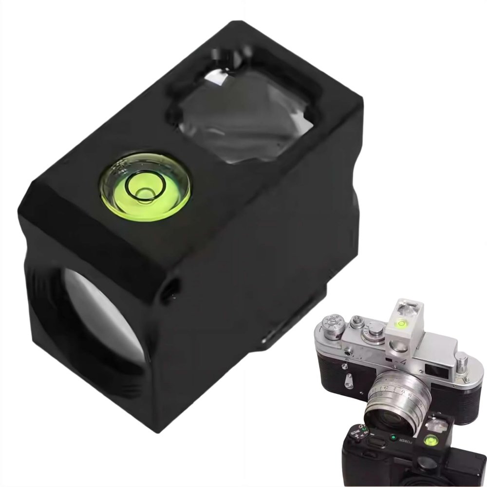 28mm Optical Waist Level Viewfinder,Replacement Camera External Optical Viewfinder Waist Level Viewfinder Part,Cold Boot Mouth&Low Angle Composition,Mini Camera Viewfinders