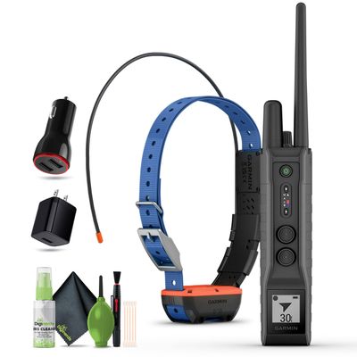 Garmin Pro 550 Plus GPS Navigator with Alpha T20 Dog Collar Bundle