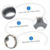 ELAYARD 2pcs Shockproof Case Silicone Tracer Cover Keychain Holder for Boys and Girls view 2