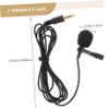 EPIGEIST 2pcs Lavalier Microphone High Sensitivity Clip Mic for Recording Interviews Compatible Computers and Cameras Design for Versatile Use view 2